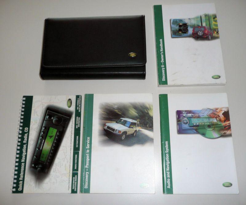 2002 02 land rover discover 2 factory owners manual … free ship