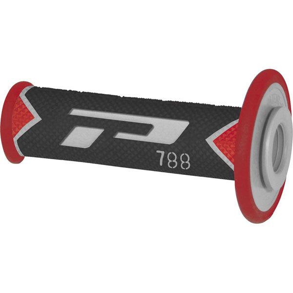 Black/red progrip triple density grip model 788