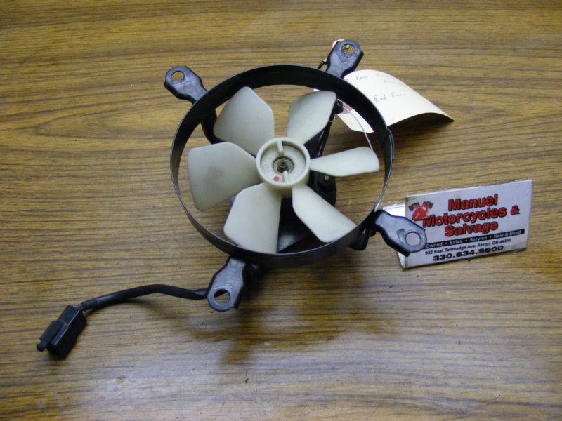 88 1988 kawasaki el250 el 250 eliminator radiator fan