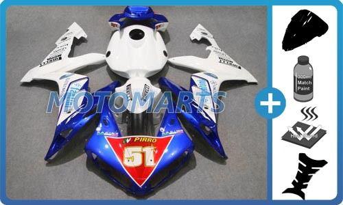 Bundle for yamaha yzf 1000 r1 04 05 06 injection body kit fairing windscreen al