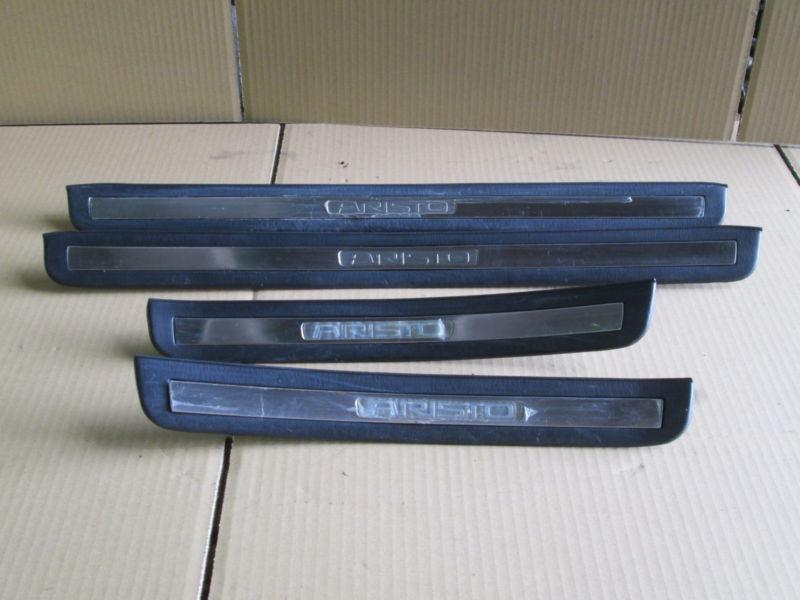 [j51t] jdm:toyota:aristo:jzs161:oem scuff plate x4set