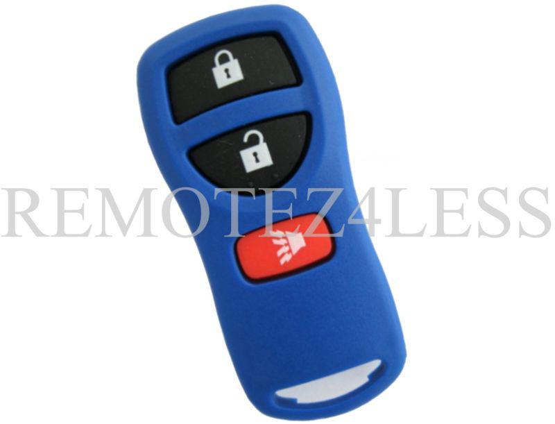 New navy nissan infiniti keyless entry remote key fob clicker + free programming