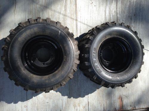 Maxxis 940 18x9x8 tires & wheels. drr, apex, cobra mini quad