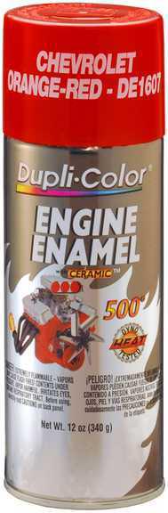 Dupli-color dc de1607 - spray paint - specialty hi temp, chevy orange-red