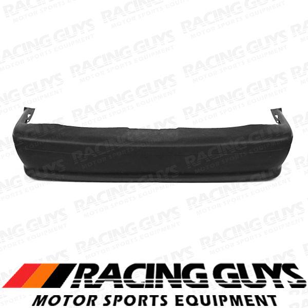 93-95 saturn sl sl1 rear bumper cover raw black new facial plastic gm1100216