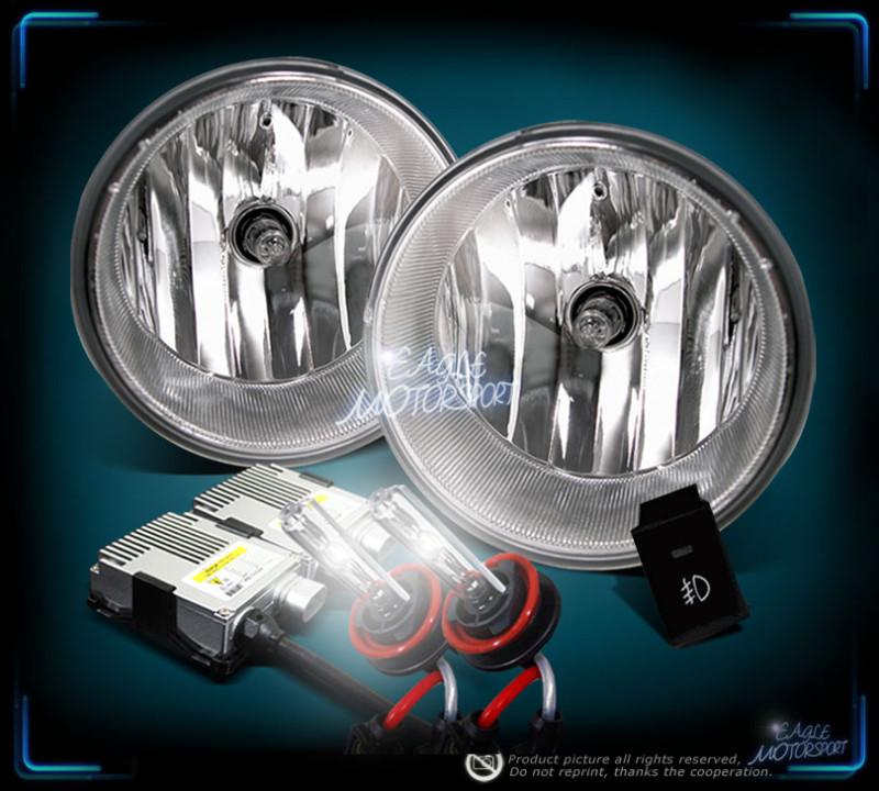 2005-2010 tacoma/04-06 solara clear fog lights/6000k hid 08