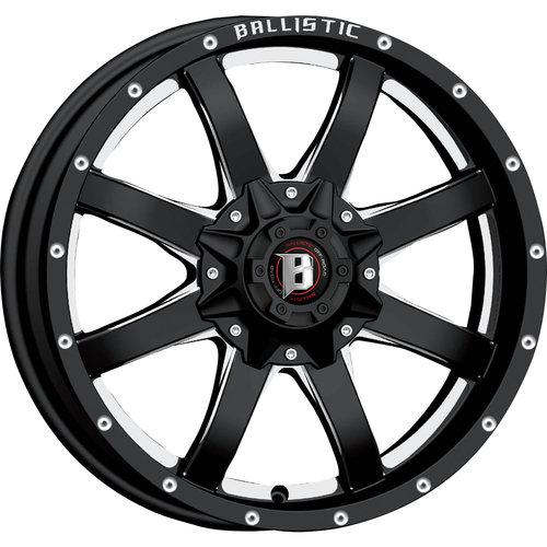 17x9 black wheel ballistic anvil (955) 6x135 6x5.5