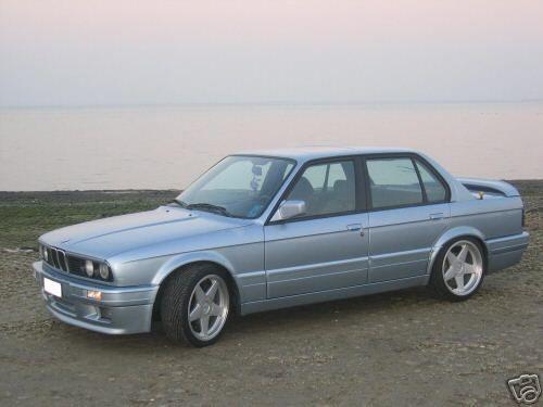 Bmw e30 body kit '89-'92 m-tech ii style add-on with side panels non convertible