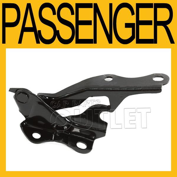 00 01 toyota camry passenger side hood hinge primed black steel usa built xle rh