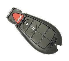 Brand new oem 3 button dodge chrysler jeep fobik keyless remote key 