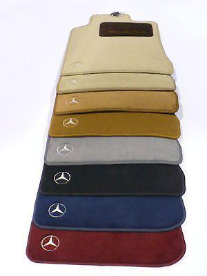 New mercedes e class w210 black carpeted carpet floor mats 98-02 4wd 4matic