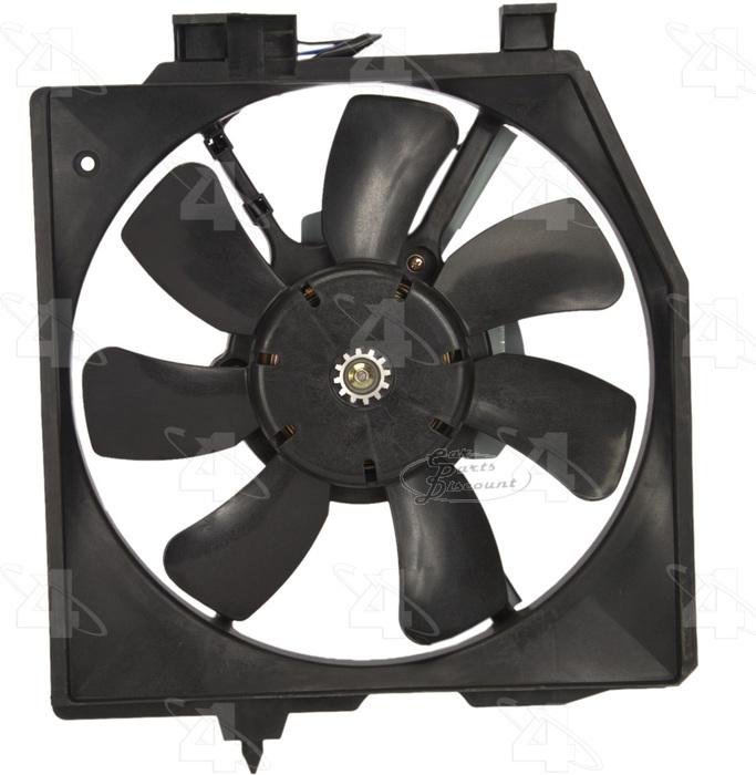 Four seasons engine cooling fan assembly