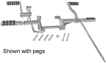 1987 - 2003 sportster forward controls  2" extended