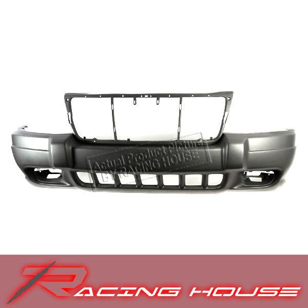 1999-2002 jeep grand cherokee laredo/sport front bumper cover brownstone texture