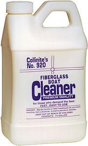 Collinite liquid fiberglass cleaner half gallon 9201