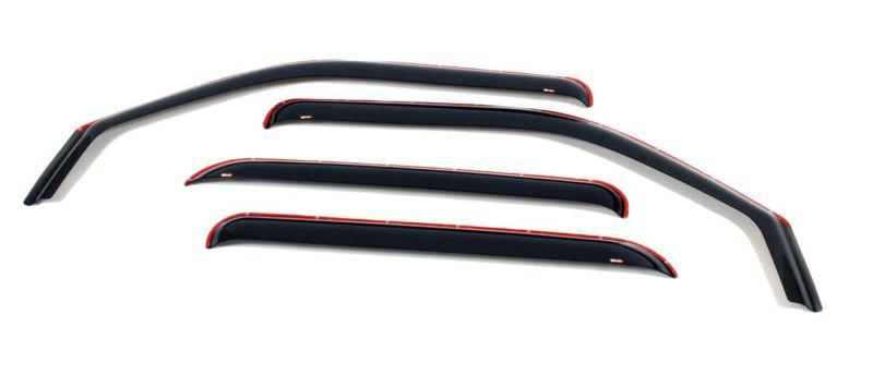 Wade 72-39497 in-channel wind deflectors, smoke tint, 2 piece rear only