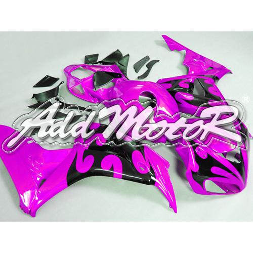 Injection molded fit fireblade cbr1000rr 06 07 flames purple fairing 16n32