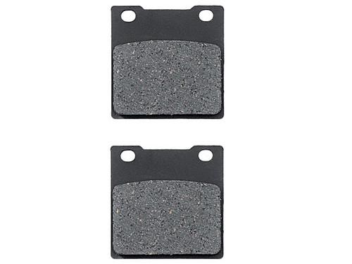 Rear carbon kevlar organic brake pads for 1991-2003 kawasaki ninja zx7r zx750