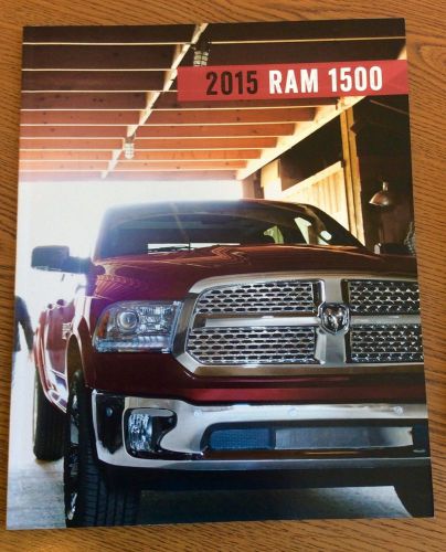 2015 dodge ram 1500 truck brochure