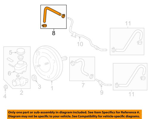 Subaru oem 2013 brz-vacuum hose 26194ca050