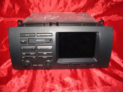 Bmw e53 x5 series navi navigation bordmonitor monitor screen display front radio