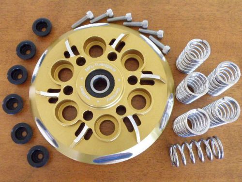 Ducati billet aluminum pressure plate kit complete!  new! mpl tuning.