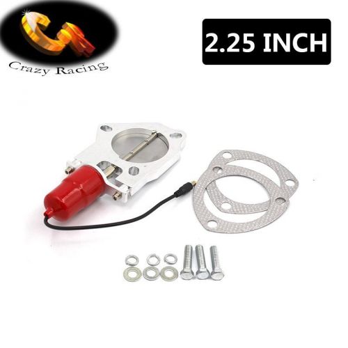 2.25&#034; /57mm electric exhaust catback downpipe cutout e-cut out valve motor kit