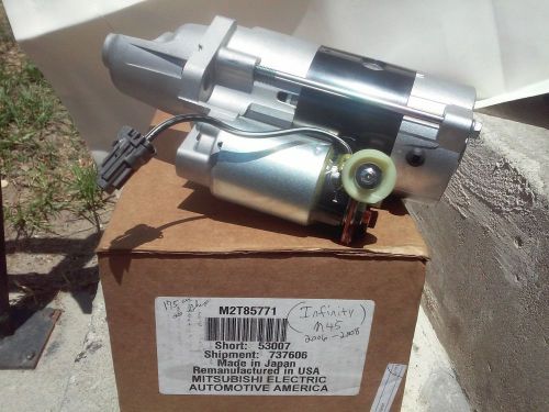 Original equipment  starter 02-08 infinity m45 and q45 nissan oem, #m2t8577