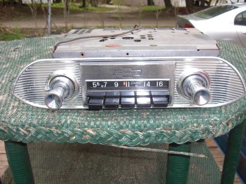 Early chevrolet nova/chevy ii am pushbutton radio