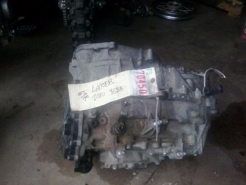 2010 mitsubishi lancer ralliart transmission