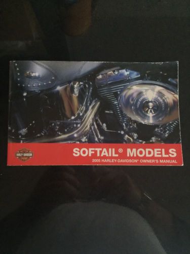 2005 harley davidson softail owners manual