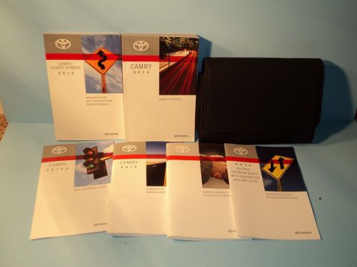 14.5 2014.5 toyota camry owners manual with navigation