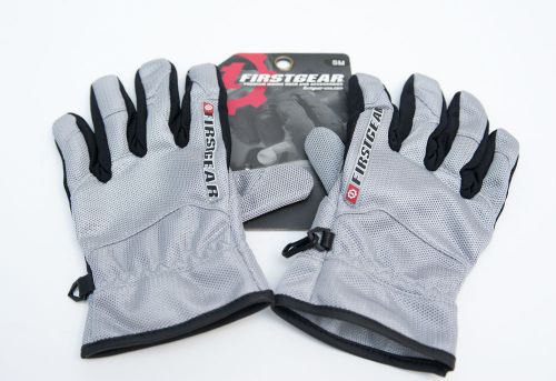 New firstgear motorcycle ultra mesh gloves size s, silver