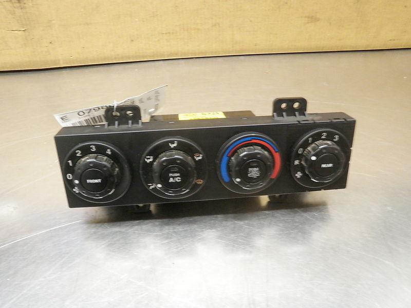 02 03 04 05 kia sedona heater & a/c controls oem 0798882