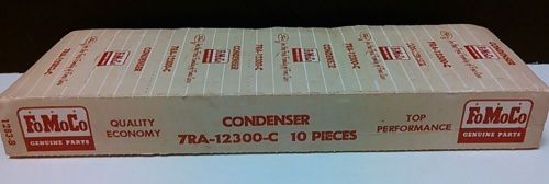 Ford fomoco condenser 10 pack 7ra-12300-c new in package nos new old stock