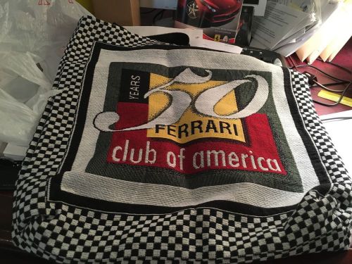 Ferrari club of america bag 50th anniversary