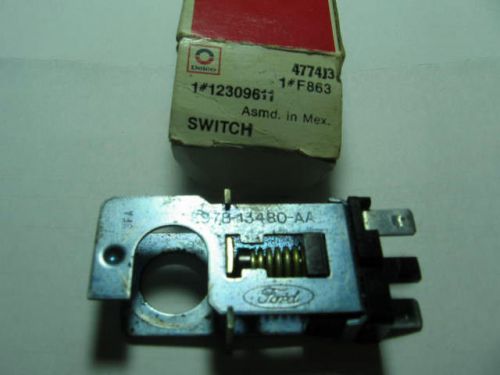 Acdelco f863 brake light switch fits 1971-2006 ford mazda applications  nos