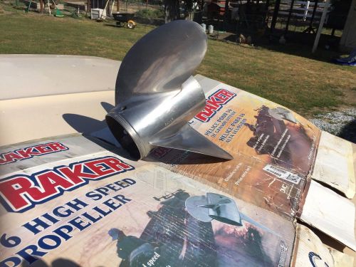 Raker propeller for 150 - 200 hp evinrude or johnson. great condition