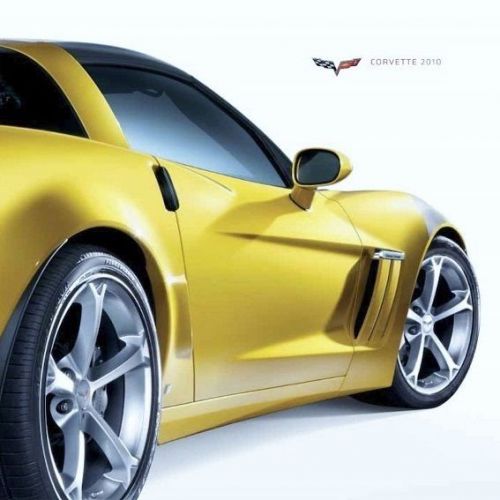 Corvette 2010 - book brochure - chevrolet: z16 grand sport + ls3 z51 convertible