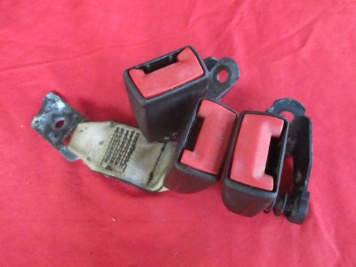 1997- 2003 bmw 525 528 530 540 rear seat belt buckle set of 3 center left right