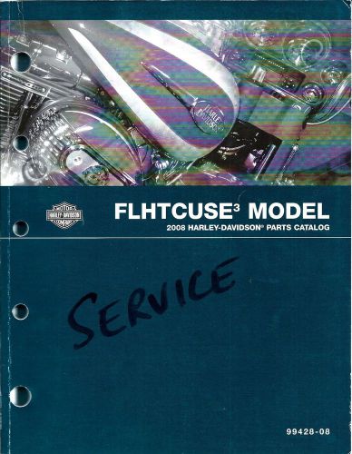 Harley-davidson flhtcuse³ model 2008 parts catalog; 99428-08