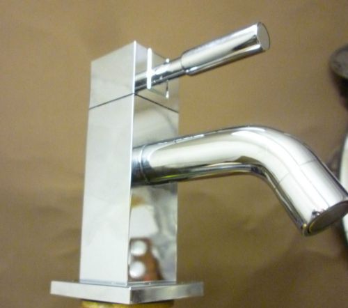 Scandvik geometric cold only chrome tap / faucet