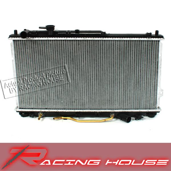 Fit 1998-2001 kia sephia 1.8l 4cyl a/t 1row dohc aluminum cooling sys radiator