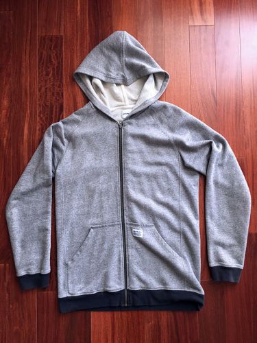 Norse projects hoody stein zip hood sweat medium grey heather