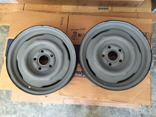 1960&#039;s ford steel 15&#034; x 5.5&#034; disc brake wheels