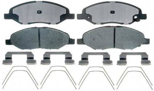 Raybestos sgd1345c brake pad or shoe, front-service grade brake pad