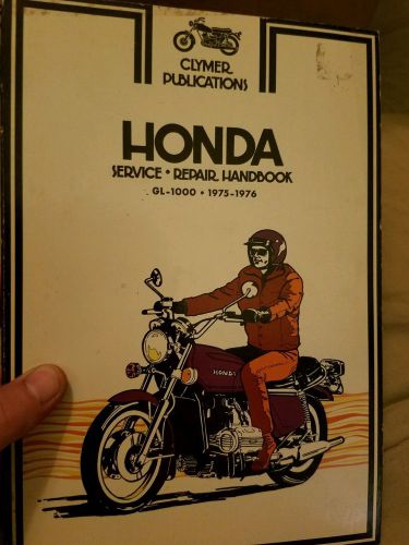 Clymer service manual honda gl 1000 1975-1976