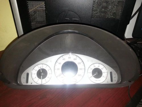 Mercedes mercedes clk speedometer 209 type; (cluster), cpe, (clk350 and clk500