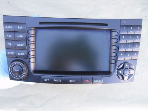 2005 mercedes e class a2118202397 radio stereo navigation gps receiver oem