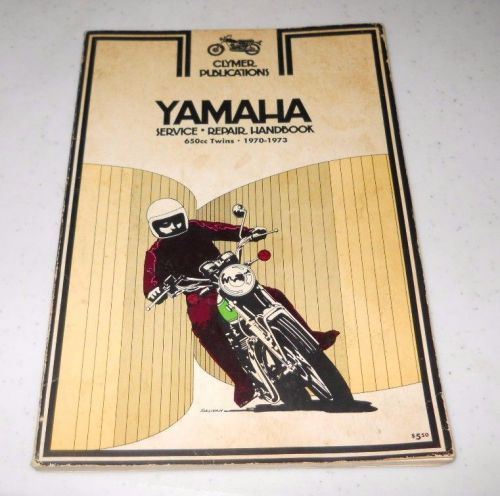 Clymer publications yamaha service repair handbook 650cc twins 1970-1973 paper